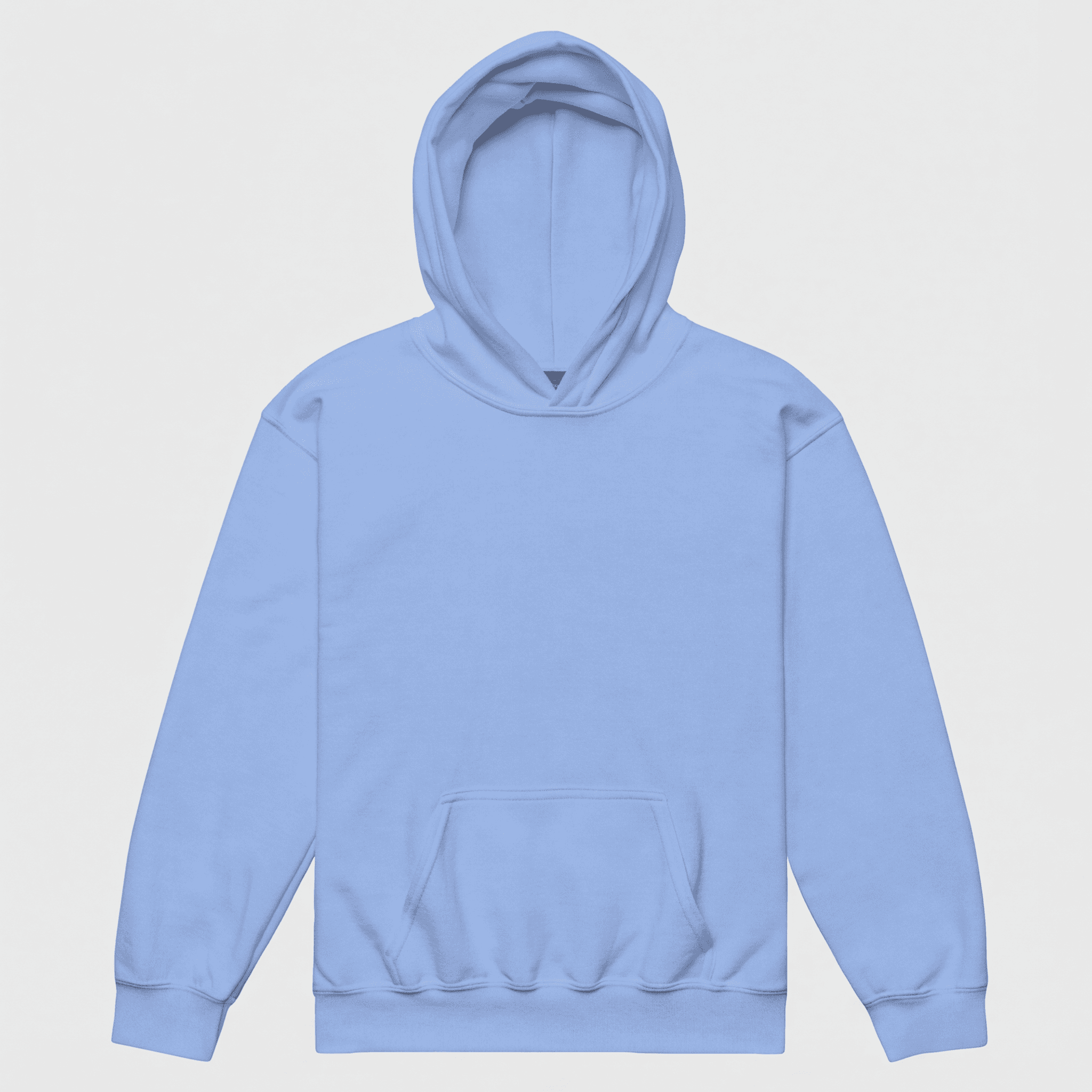 Gildan 18500B Heavy Blend Youth Hooded Sweatshirt, Carolina Blue front