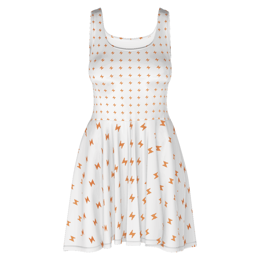 315 All-Over Print Skater Dress