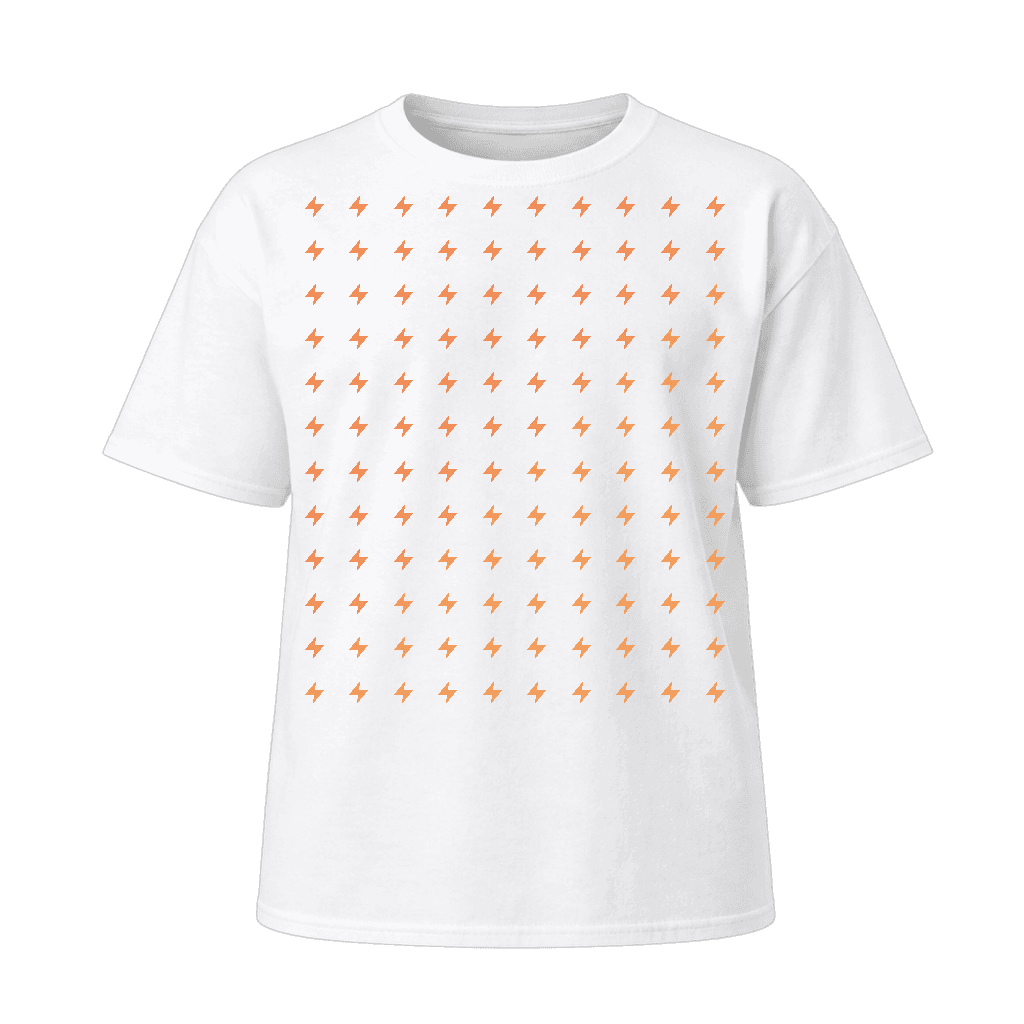 Gildan 5000B Heavy Cotton Youth T-Shirt, White front
